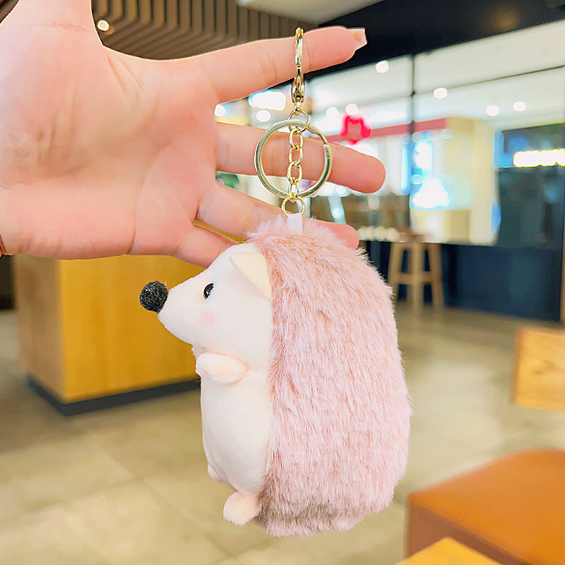 Wholesale Plush Little Hedgehog Keychain